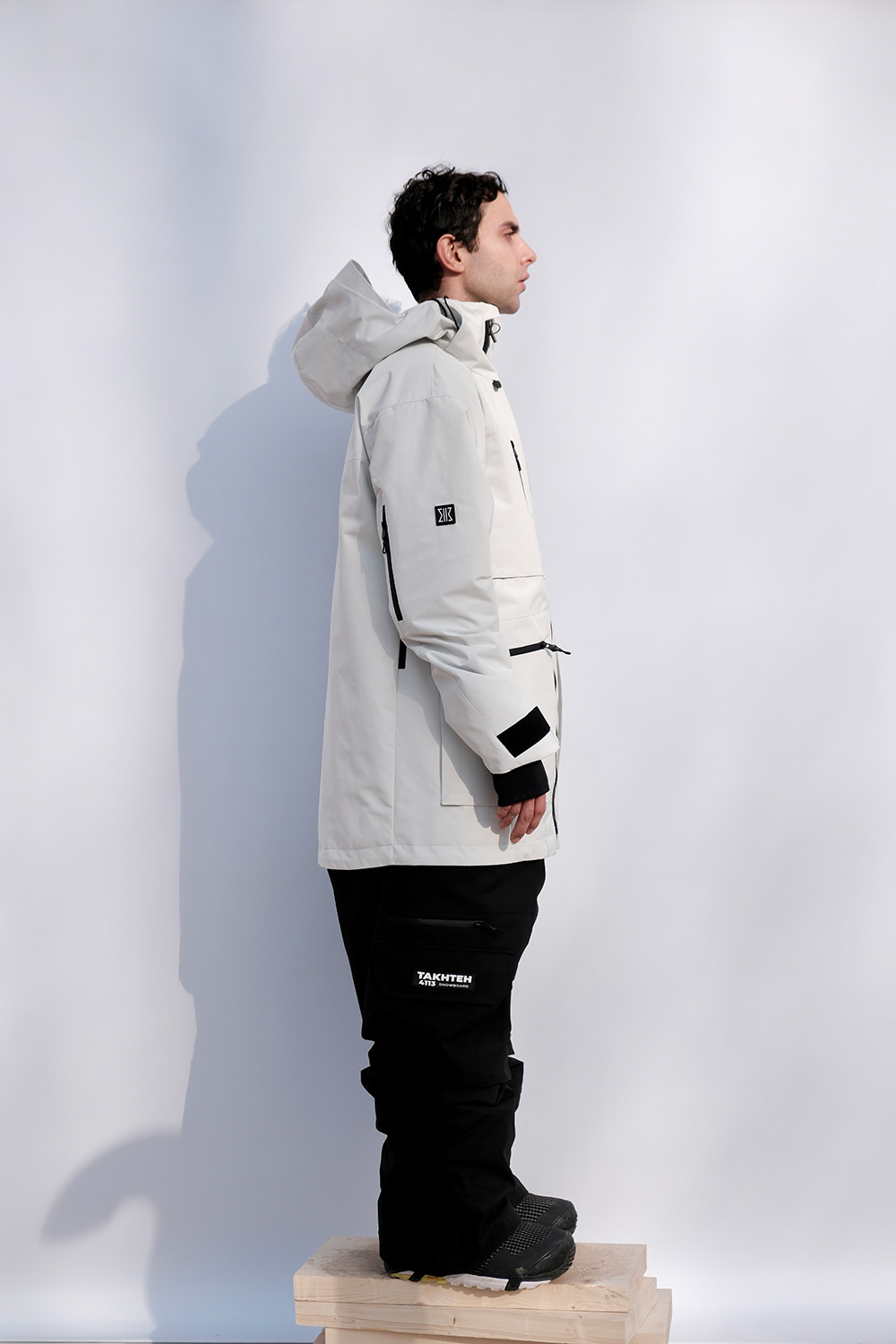 ست کاپشن شلوار لاین 4113 مدل برفین 003